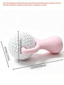 Bóng lăn massage cầm tay in 3D, máy massage cơ sâu, dụng cụ giải phóng màng cơ và điểm kích hoạt, phù hợp cho cổ, lưng và chân, máy massage thủ công di động - Nhiều màu - Xem 8