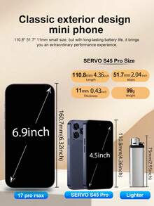 4.5 Inch 2GB RAM 16GB ROM Dual SIM Dual Standby 4G Network GPS WiFi Mini Smartphone - Silver - View 5