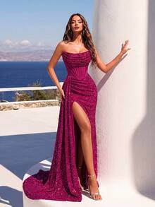 Vestidos de Boda - Rosa Roja - Ver 4
