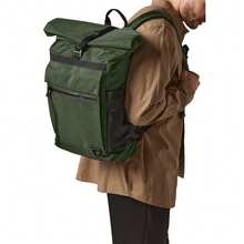 Quadra Axis Roll Top Backpack - Forest Night - View 2
