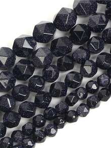 1 String Naturalism Natural Faceted Stone Beads Tricolor Tiger Suitable For Diy Bracelet Necklace Earring Making Jewelry Accessories 6 8 10mm - Multicolor - View 11