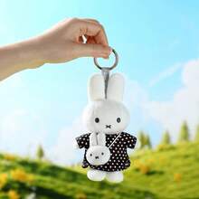 Gantungan Kunci Boneka Kelinci Lucu Miffy Lembut, Hiasan Tas Estetik, Hadiah Ulang Tahun/Peringatan untuk Anak Perempuan - MultiWarna - View 4