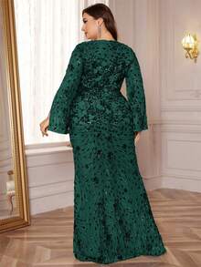 Vestidos de Boda - Verde Oscuro - Ver 2