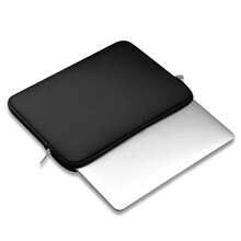 Qetupa Neoprene-Like Foam Padded Laptop Sleeve Bag, Fits 11" Notebooks, Tablets, Minimalist Inner Sleeve, Shock Resistant Notebook Protective Cover Portable Laptop Carry Storage Pouch For Daily Travel Office Use - View 1