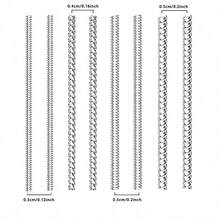 KLONKEE 8pcs/4 Sizes Ring Size Adjuster, Jewelry Size Measuring Stick For Loose Rings, Used For Making Jewelry Guards, Spacers, Size Adjusters, Adapters, Spiral Silicone Fastener Set - Clear - View 14