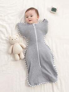 1pc Baby Swaddle Sleeping Bag, Newborn Baby Clothing, Newborn Essentials, Baby Boy Sleeping Bag - Multicolor - View 3