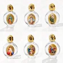1 buah Botol Parfum 15ml Motif Figur Klasik Botol Air Suci - View 1