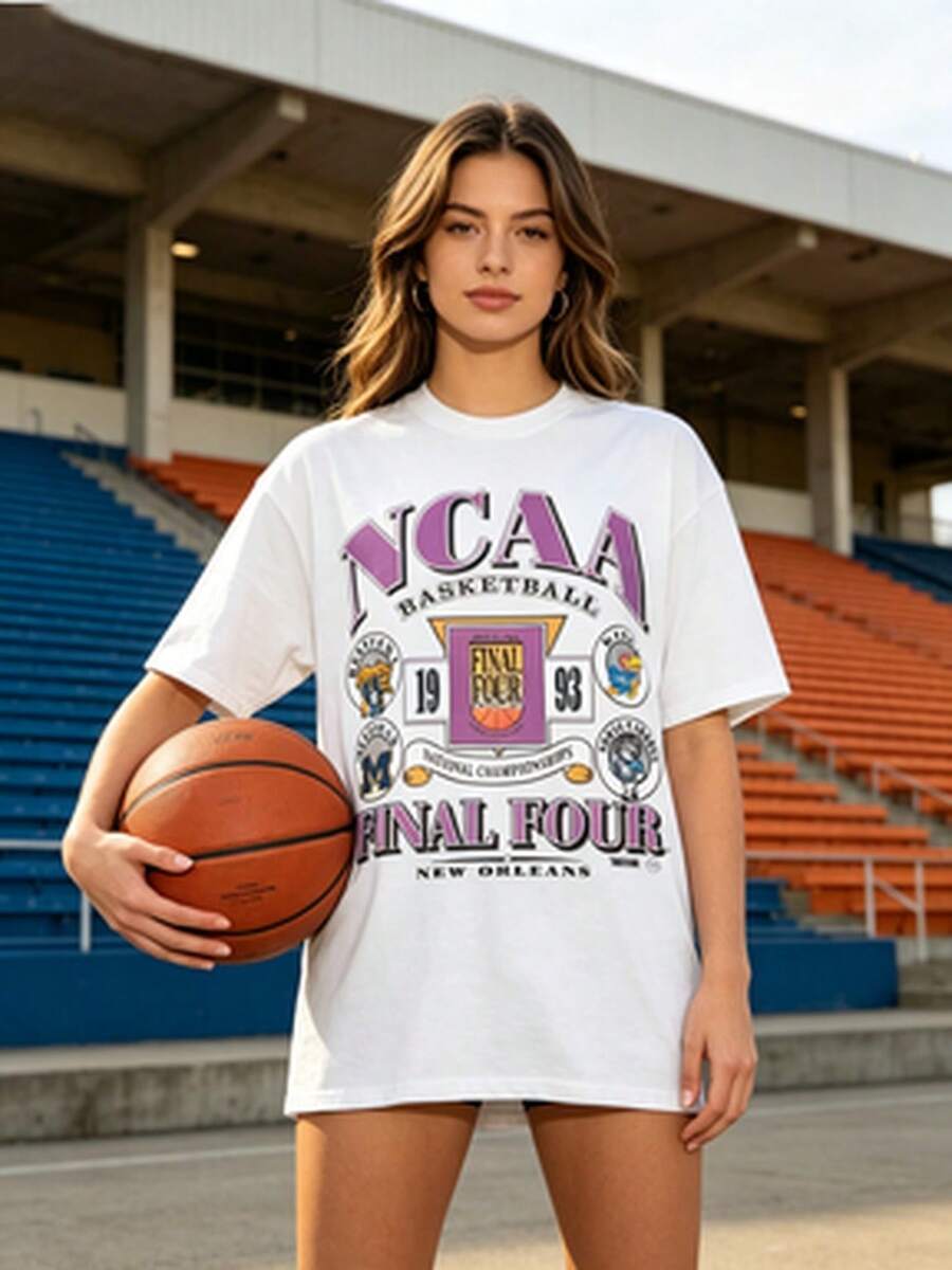 Women T-Shirts - 白色 - 查看 1