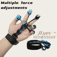 2pcs Finger Exerciser, Adjustable Resistance, Grip Strength Trainer, For Arm And Palm Muscle Training And Rehabilitation, Suitable For Athletes And Daily Use. - Multicolor - View 4