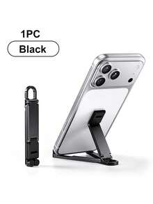 Portable Phone Stand, Foldable Keychain Phone Holder With Snap Hook, Mini Travel Cell Phone Stand For Smartphones Under 8 Inches - Multicolor - View 13