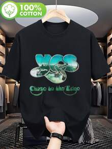 Men T-Shirts - 黑色 - 查看 6