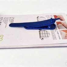 Soft Silicone Automatic Page-Tracking Bookmark Clip, Macaron Solid Color Minimalist Design, Lightweight Clip-On Style, Securely Marks Book Pages, Suitable For Textbooks, Workbooks, Books, Maps, Reading Markers, Daily Reading, Exam Preparation, Office Supplies, Can Be Used As Learning Gift Small Present - Multicolor - View 12