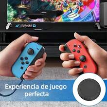 4 Gomas Para Joycon Refaccion Joystick Silicon Capuchon - Negro - Ver 4