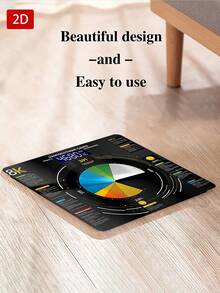Tempered Glass Electronic Body Weight Scale, LED Display, Convenient And Easy To Use, Weight Measurement, Temperature Detection, Home Scale, Tempered Glass Scale, Modern Digital Scale, Minimalist Scale Design, Precision Engineering - Multicolor - View 8