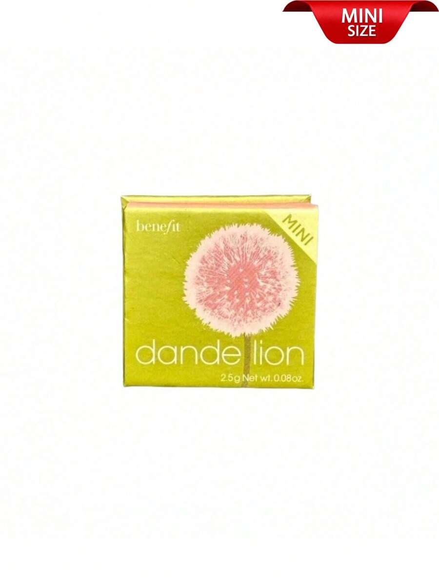 Benefit Cosmetics 蒲公英淡粉色腮紅 (迷你尺寸) 2.5g/0.08 Oz | 抗汗 | 不致粉刺 | 防暈染 | 自然紅潤 | 提亮與柔焦妝效 | 絲滑順暢配方，易於上妝