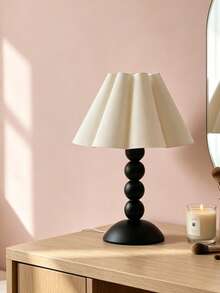 1pc USB Powered Minimalist Desk Lamp, Modern Ins Style Vintage Creative High-End Simple Decor Night Light For Bedroom Bedside Room Desktop - Black - View 10