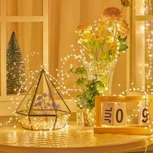 USB Plug-In Firecracker Atmosphere Light, 8 Variable Flashing Modes Waterproof String Lights, Suitable For All Holiday Scene Decorations - Bronze - View 4