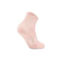 LI-NING Ankle Socks (3-Pack) Unisex Ankle Socks (3-Pack) AWTW007 Legit Official Store - White/Pale Pink/White Jade Green - View 3