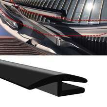 H-Shaped Car Windshield Rubber Seal Strip, Durable Black Rubber Car Windproof Strip, Noise Reduction Automatic Front And Rear Windshield Seal Strip, Suitable For Cars, Trucks, SUVs - H-type - View 4