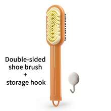 2-In-1 Suede Brush, Shoe Brush, Eraser And Brush Set - Gentle And Effective Shoe Care, Removes Dirt And Stains. Suede Cleaning Kit, Suede Cleaner, Cleaning Supplies, Travel Essentials, Cleaning Brush, Cleaning, Shoe Washing, Kitchen Tools. - Double-sided Shoe Cleaning Brush - View 11