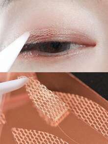 Double Eyelid Stickers (5 Sheets/240 Pieces) - Invisible Lifting Stickers, Suitable For Inner And Outer Double Eyelid Types, Improves Drooping Eyelids, Suitable For Single Eyelids Or Asymmetrical Eyelids; Essential Makeup Accessory, Economical And Practical, Suitable For Home Vanity, Travel And Bedroom Use. - Multicolor - View 2
