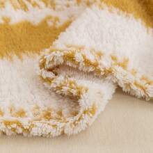 1pc Striped Jacquard Thin Blanket, Summer Use, No Pillowcase, Soft And Skin-Friendly, Multiple Sizes, Multi-Purpose Blanket For Sofa, Bed, Suitable For Office, Living Room Sofa, Bedroom Bed, Suitable For Spring And Summer Use - Mustard Yellow - View 5