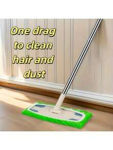 Super Absorbent Reusable Microfiber Mop Cloth, Grey Polyester Cleaning Cloth With White Trim Design, Washable And Durable, Dry And Wet Use Replacement Mop Head, Suitable For Floors, Glass, Windows, Household Daily Cleaning Supplies - Multicolor - View 9