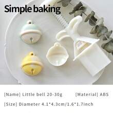 A Set Of Butterfly, Pony And Bell-Shaped Pastry Molds. Cute Mini-Sized Animal-Shaped Mooncake Molds. ABS Hand-Pressed Cookie Molds. Maamoul Mold. Date Palm Sugar Mold. Sweet Dessert-Making Tools - View 15