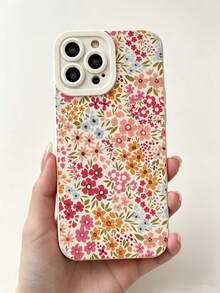 Floral World Phone Case Compatible With Apple 16 Pro, 15 Pupil Eye Design, Compatible With IPhone 14, 13, 17, 12, Simple Anti-Drop Protective Cover - Multicolor - View 2