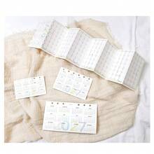 Diskon 20% untuk Sisipan Kalender Tahunan Lembar Lepas 2027 | Berbagai Ukuran A6/A7/A8 | Tata Letak Kisi, Termasuk Kalender Gregorian/Lunar, 24 Istilah & Hari Libur Matahari, Huruf Besar | Cocok untuk Perencanaan Jadwal Tahunan, Pengorganisasian Perencana, Perencana Lembar Lepas DIY - 2027 Lipatan 8 - View 7