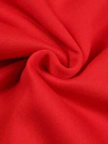 Men's Fashionable Autumn Comfortable Solid Color Pocket Hoodie, Mens Hoodies Vintage Oversized Hoodie Couples Cotton Pullover Hoodies Streetwear-L61 - Red 1 - View 5