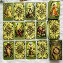 Mazo de Tarot Sunwoven Forest, 78 cartas, hermoso tema de naturaleza, colección de arte, apto para principiantes, con guía de papel en 4 idiomas (EN/RU/ES/FR), regalo de estilo de vida estético - Multicolor - Ver 6