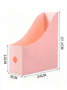 Desktop File/Document Holder - Suitable For Students And Office Use; Plastic Storage Box/File Box, Used To Keep Books And Documents Organized - Back To School Essential - Multicolor - View 7