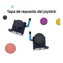 4 Gomas Para Joycon Refaccion Joystick Silicon Capuchon - Negro - Ver 6