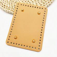 Handmade DIY Straw Handbag PU Leather Accessories Self-Made Vintage Pattern Bucket Bag Materials Shoulder Crossbody Bag Strap - New Model - View 28