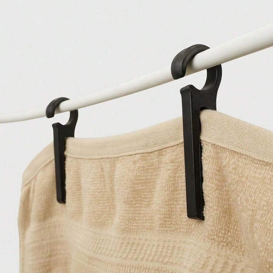 Kit 6 Pregador de Roupas Prendedor C/ Gancho, Multifunção, Roupas Pesadas Tênis Jeans - A - Visão 1