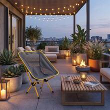 Outdoor Chairs - Black - View 4