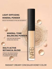 Nars 亮采遮瑕膏 #Cafe Con L2.6（淺至中色調，暖底色）6ml / 0.22 Oz | 高遮瑕、可疊加遮瑕膏 | 提亮並修飾黑眼圈與瑕疵 - Cafe Con Leche L2.6 - 6ml - 查看 4