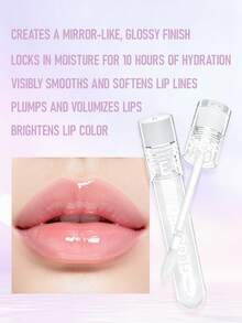Sephora Collection 亮澤滋潤唇彩 01 Boss 5ml | 舒適凝膠質地，不黏膩，增加唇部光澤並提供滋潤 | 讓雙唇呈現微妙或更濃郁的色彩，視覺上更顯豐盈 - 01 boss - 5ml - 查看 3