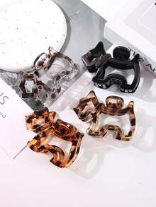 4pcs Niche High-End Ribbon Bow Hair Claw Clips, Personalized Back-Of-Head Bathing Updo Hair Clips, Large Hair Claw For Thick Hair, Hot Girl Half-Up Ponytail Seamless Fixing Hair Clips, Versatile Hair Accessories For Outings, Sports, Shopping, Parties, Camping, Performances, Afternoon Tea, Valentine's Day, Halloween, Carnival, Birthday Ideal Gift - Multicolor - View 20