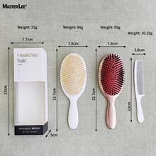 MASTERLEE 2pcs, Electroplated Matte Texture Air Cushion Massage Comb And Hair Cutting Comb 2-Piece Set, Anti-Tangle Detangling Brush, Scalp Massage Air Cushion Comb, Soft Bristle Hair Care Styling Tool Set, Suitable For All Hair Types, Short And Long Hair, Hair Styling Comb Tool - Multicolor - View 7