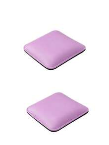 2pcs Round Memory Foam Nail Art Armrest Pads, Easy To Clean Comfortable Manicurist Arm Support Desk Wrist Rest, Manicurist Arm Pad, Manicurist Office Arm Rest Stand - Multicolor - View 10