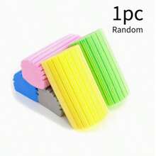 5/4/2/1pc Pack Cleaning Dusting Sponge Wet Tool - Reusable Household Sponge Duster Magic Dusting Sponge Suitable For Cleaning Blinds, Glass, Baseboards, Vents, Mirrors, Window Tracks - Sponge - View 10