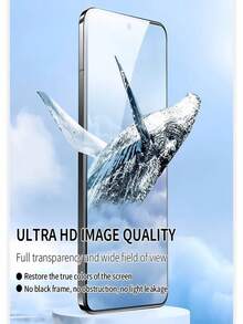 5Pcs HD Hydrogel Soft Film Full Coverage Screen Protector Compatible With Motorola Edge 30/40/50/60 Pro Fusion/ 6/7/8/9/10 Scratch Automatic Repair High Definition Glossy Surface, Automatic Adsorption, Easy To Install Explosion Proof And Scratch Resistant Support For Fingerprint Unlocking (NOT GLASS) - Clear - View 5