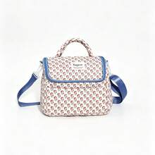 1pc Floral Quilted Children's Handbag, Cute Storage Bag For Girls, Crossbody Bag For Travel And Daily Essentials, Portable Storage Bag, Outdoor Travel Snack Bag - Multicolor - View 10