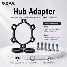 VMX Hub Adapter 100mm To 110mm / 142mm To 148mm BOOST Brake Rotor Spacer - Multicolor - View 6