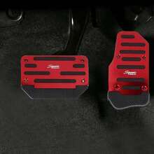 2 Sets Non-Slip Car Pedal Set - Alloy Brake, Accelerator, Clutch Pedals - Suitable For Sedan, SUV, ATV - Automatic Transmission Replacement Kit, Non-Slip Rubber Foot Pads, Durable Foot Pedals|Ergonomic Foot Pedals|Durable Foot Pedals New Year Model - A - View 4