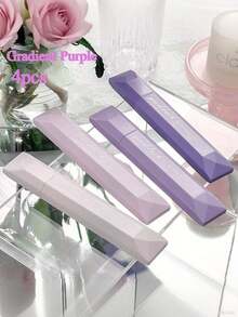 1-10pcs Gradient Double-Sided Tape Rolls, Long-Lasting Transparent Glue Tape, Suitable For Crafts, Scrapbooking DIY Collage, Photo Pasting, Back To School Stationery, Office Supplies, Handmade Journals And Art Projects - Multicolor - View 14