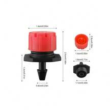 Gotero Regulable 0-70 L/h 400 Pzas Con Pinchador - Multicolor - Ver 2