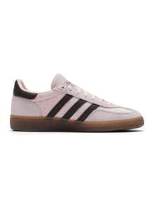 Adidas Women's HANDBALL SPEZIAL W Pink & Brown Colorblock Retro Sports Outdoor Lightweight Sneakers IH1499 - Light Pink/Aurora Brown - View 7